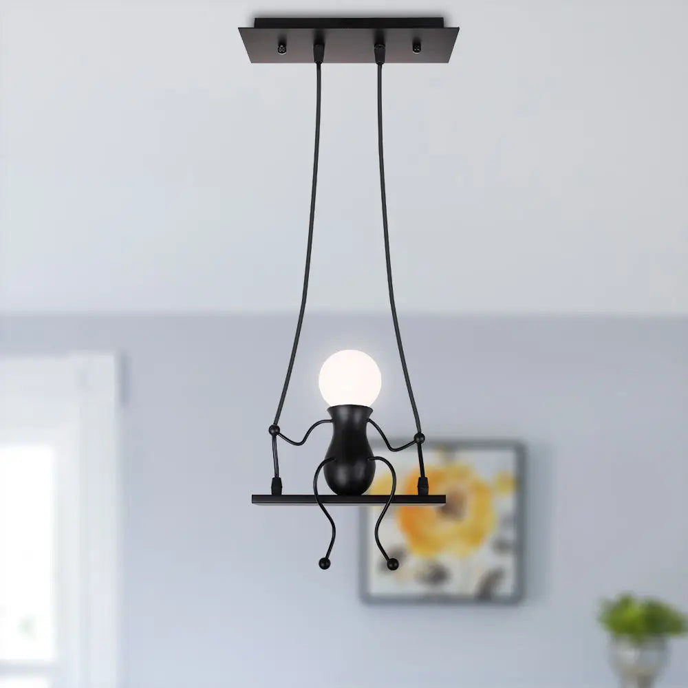 Humanoid Creative Pendant Light - Modern Indoor Chandelier for Home Décor