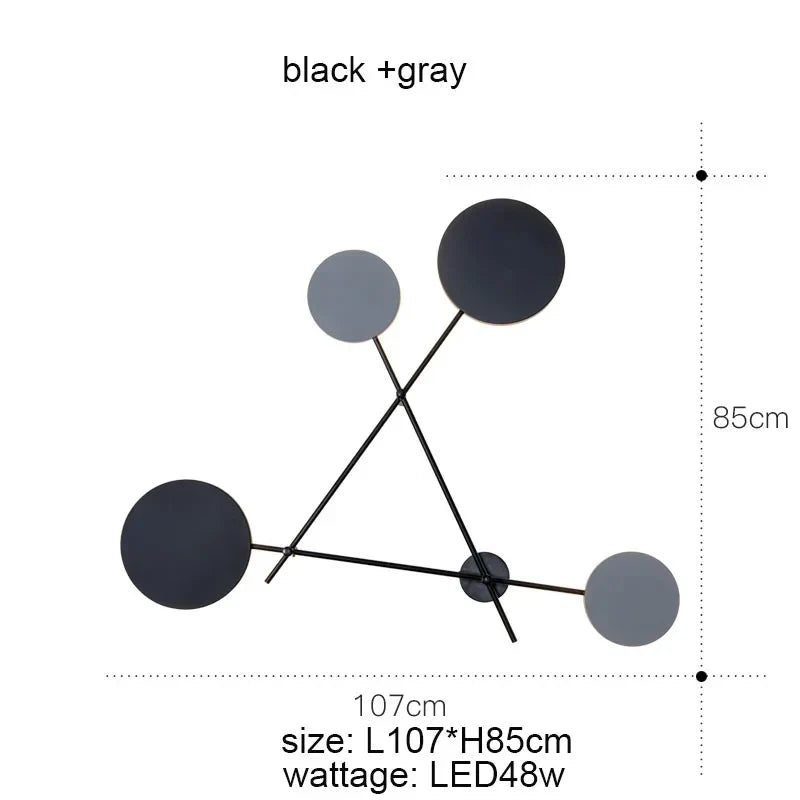 Adjustable Rotating LED Wall Sconce with Switch, Modern Stair Hallway Fixture