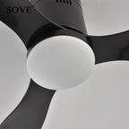 Village Ceiling Fan with Remote Control - LED Option, 220V/110V