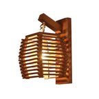 Bamboo Wall Sconce Light for Aisle Corridor Hotel Restaurant Cafe