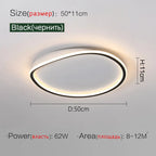 Modern LED Ceiling Lamp for Living Room, Study, Dining Room, Bedroom