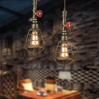 Industrial Retro Loft Pendant Light Water Pipe Ceiling Lamp