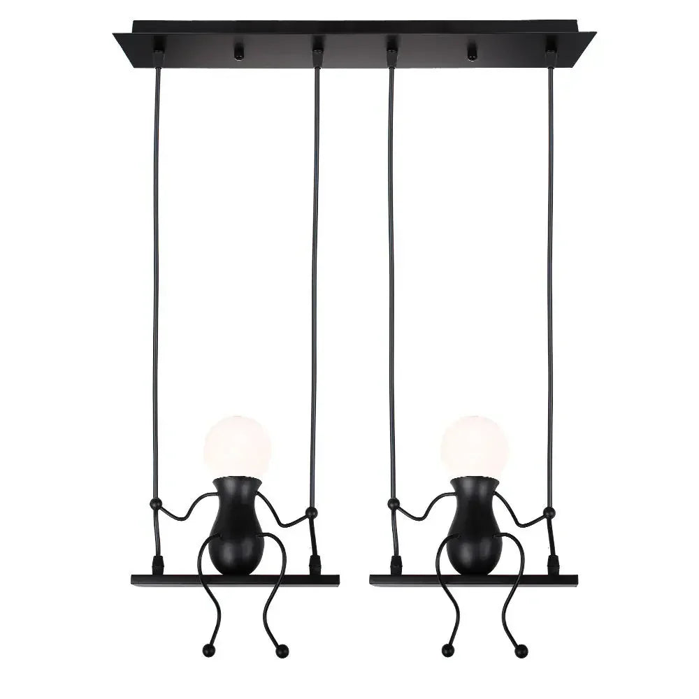 Humanoid Creative Pendant Light - Modern Indoor Chandelier for Home Décor