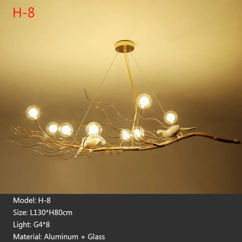 Bird's Nest LED Pendant Light for Dining Room, Cafe, Bar, Restaurant Decor