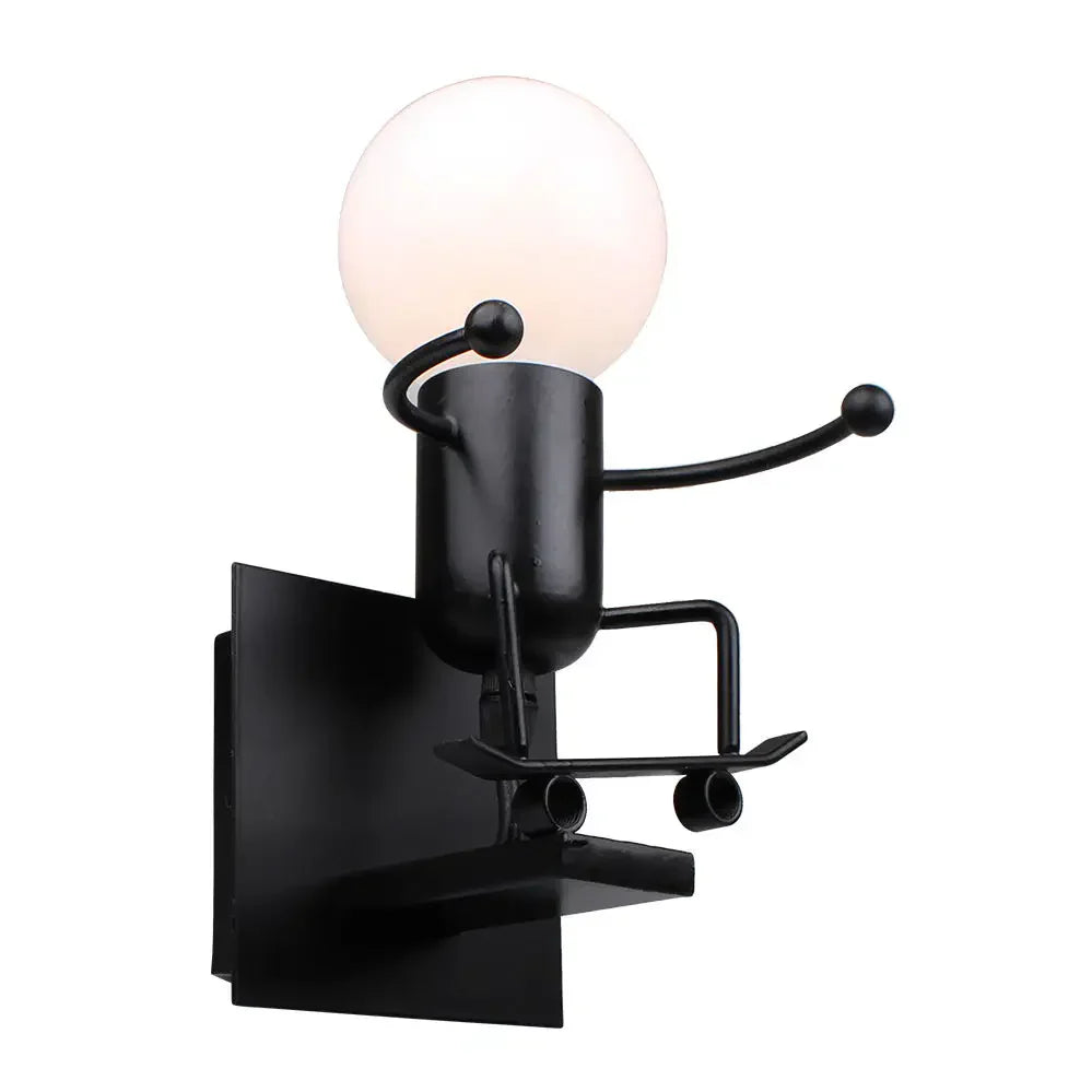 Creative LED Wall Light Indoor Wall Sconce Modern Art Decor Iron E27