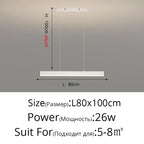 Modern LED Pendant Lights Dining Room Bar Counter Chandelier