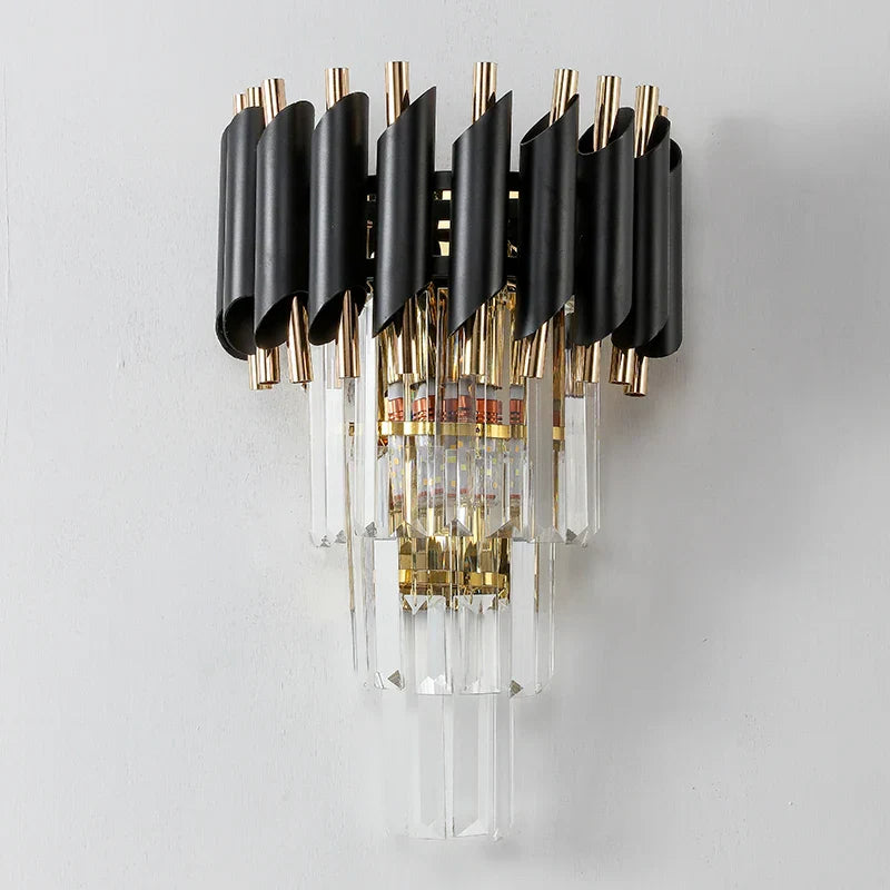 Crystal Luxury Wall Lamp for Living Room, Bedroom, and Aisle