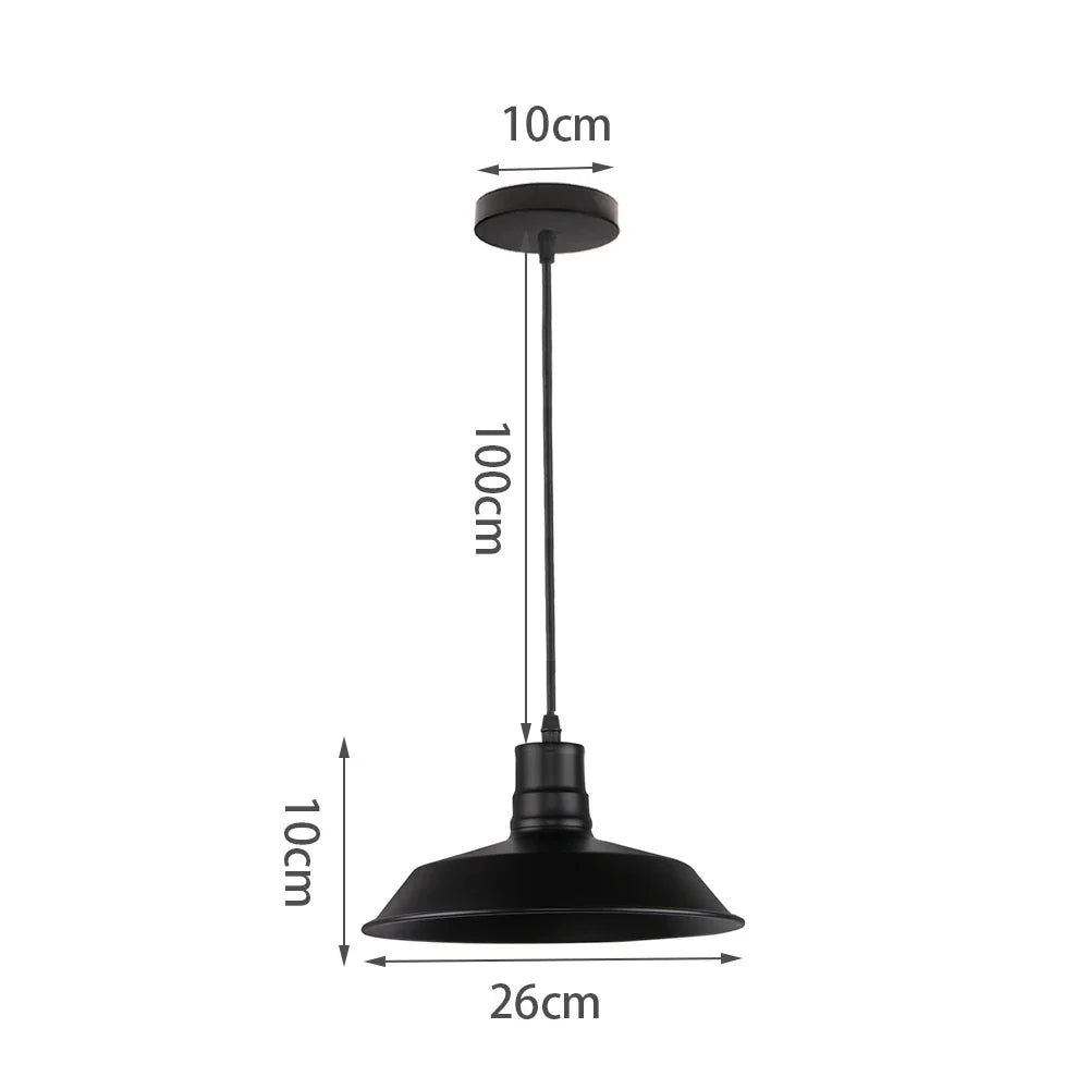 Industrial Aluminium Pendant Lights Chandelier for Home Living Room Kitchen Bedroom