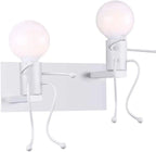 Creative LED Wall Light Indoor Wall Sconce Modern Art Decor Iron E27