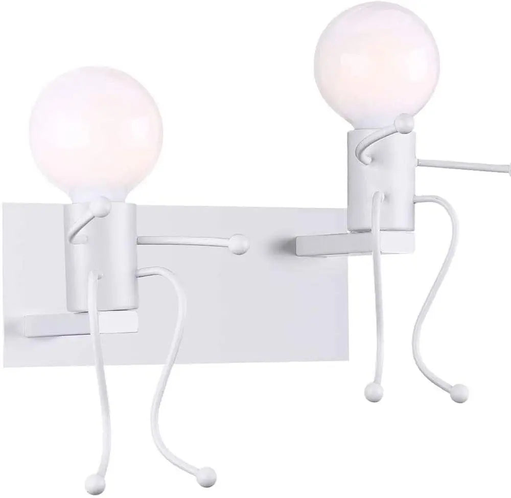 Creative LED Wall Light Indoor Wall Sconce Modern Art Decor Iron E27