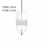 Nordic Art Venice Flow Lake Blue Glass Chandelier