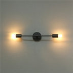 Modern Iron Double Head Wall Lamps LED Lights for Home Decor Lighting