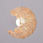 Moon LED Pendant Lights for Kids Bedroom Decor and Lighting