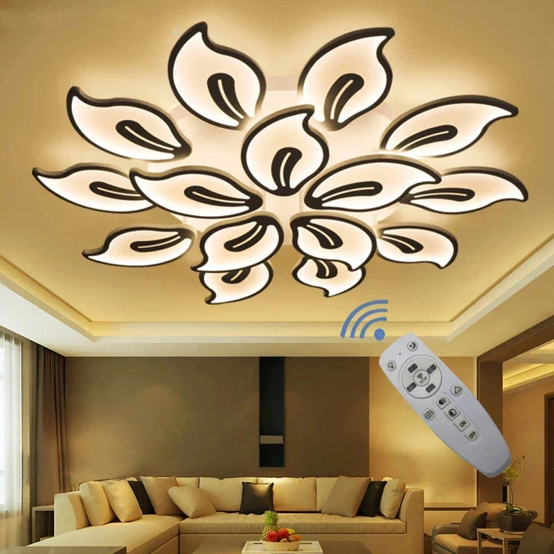 Elegant LED Ceiling Light for Living Room, Bedroom, Dining - Modern & Light Luxury