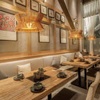 Solid Wood Chandelier - North European Style Indoor Lighting