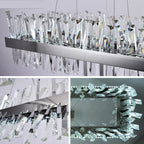 Modern LED Crystal Chandelier for Dining and Living Room Décor