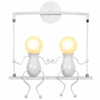 Creative LED Wall Light Indoor Wall Sconce Modern Art Decor Iron E27