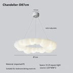 Nordic Cloud LED Pendant Chandelier for Modern Living, Dining, Bedroom