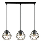 Vintage Cage Pendant Light Chandelier for Home Kitchen Living Room Lighting