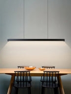 Nordic Modern Dining Chandelier LED Strip Lamps for Home, Office, and Restaurant Lighting
