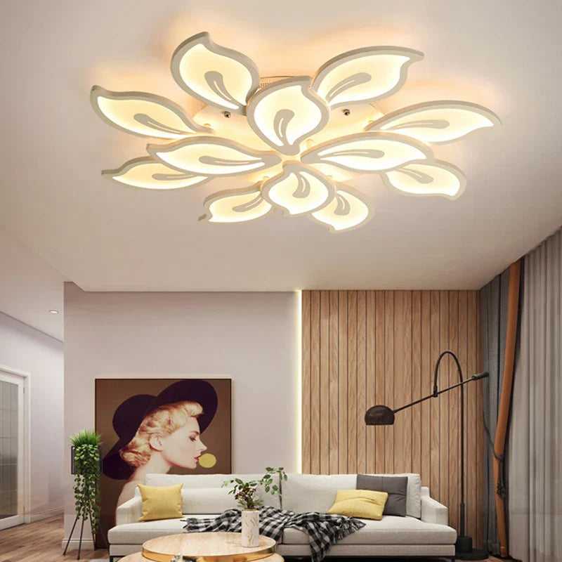 Elegant LED Ceiling Light for Living Room, Bedroom, Dining - Modern & Light Luxury