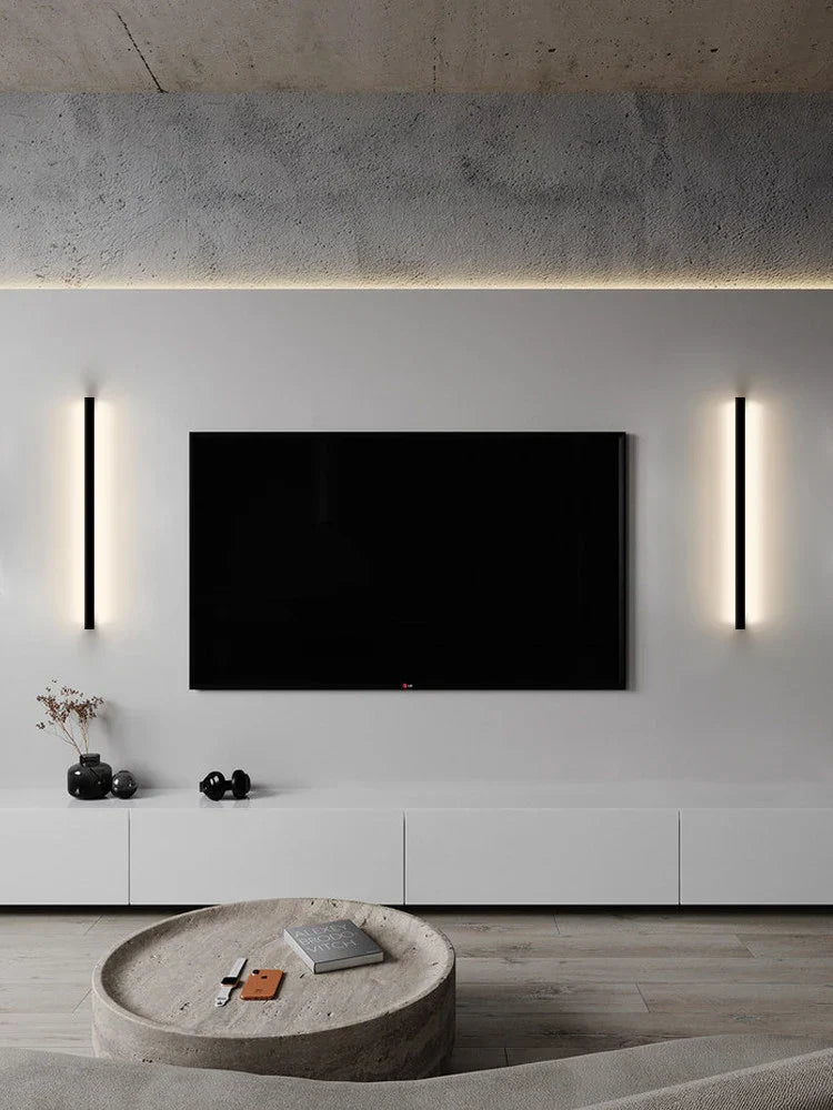 Long Strip Wall Lamp: Minimalist Luxe Ceiling Light for Living Room, Bedroom, Aisle