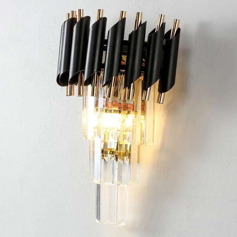 Crystal Luxury Wall Lamp for Living Room, Bedroom, and Aisle