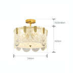 Luxe Palace Ceiling Chandelier - Elegant LED Lighting for Home and Hotel