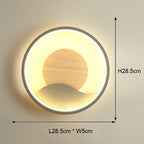 LED Wall Light: Modern Bedroom Bedside Lamp, Living Room Sconce, Home Decor Lighting