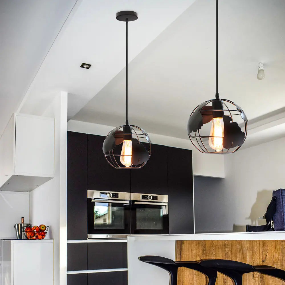 LED Pendant Lights Vintage Hanging Lamp Industrial Ceiling Fixture E27