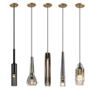 Copper Crystal Chandelier Nordic Luxury Modern Dining Room Lamp