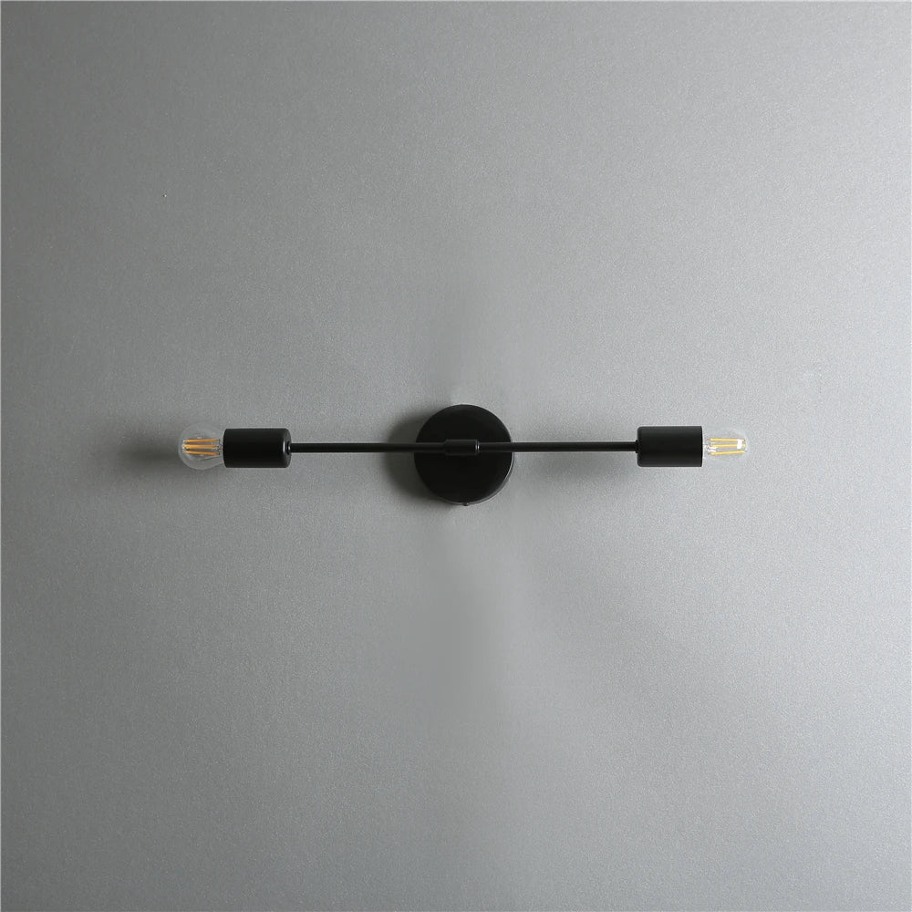 Modern Iron Double Head Wall Lamps LED Lights for Home Decor Lighting