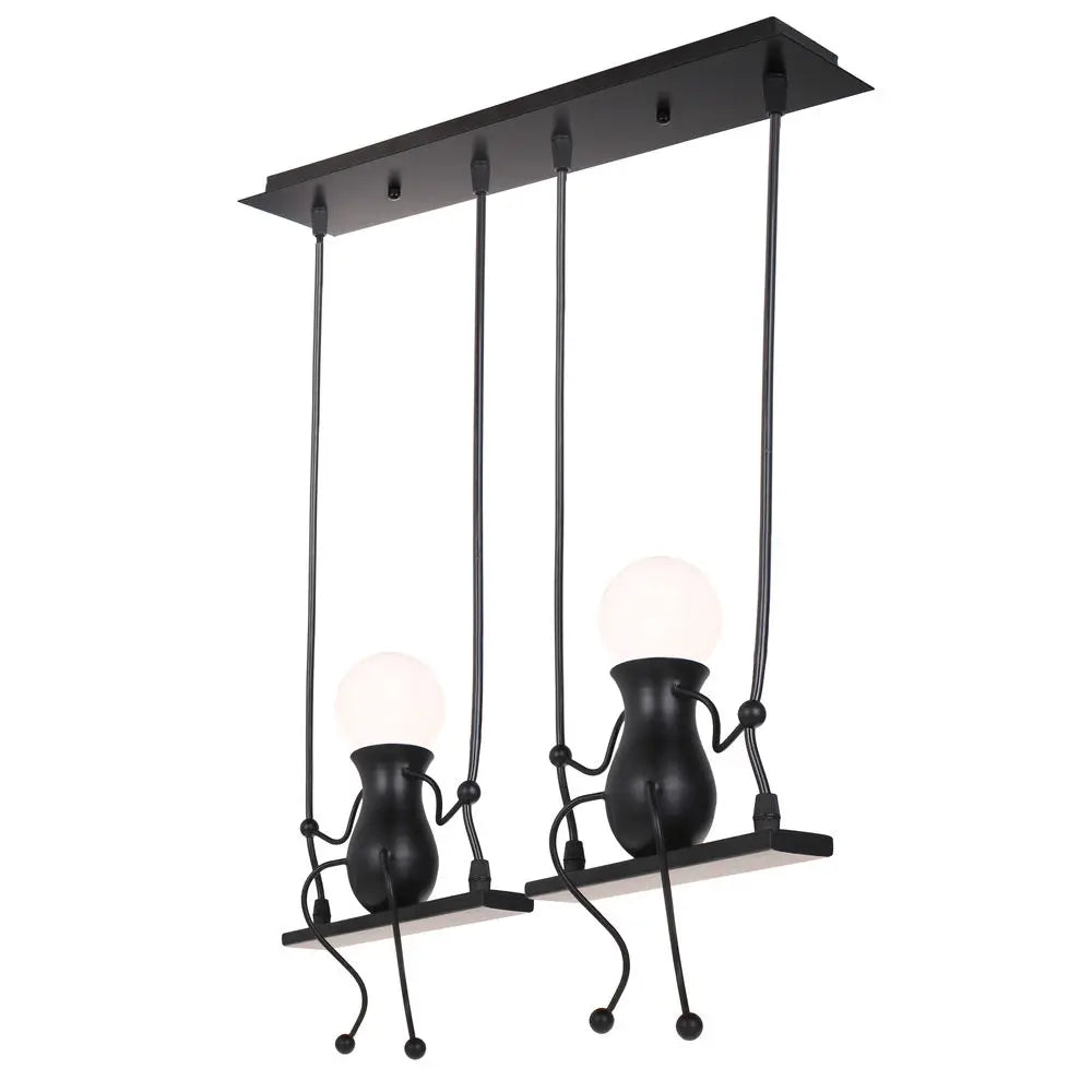 Humanoid Creative Pendant Light - Modern Indoor Chandelier for Home Décor