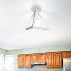 Nordic White LED Ceiling Light for Home Decor