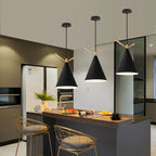 Vintage Modern Wood Pendant Lamp | Nordic Industrial LED Hanging Light