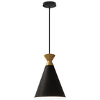 Vintage Modern Wood Pendant Lamp | Nordic Industrial LED Hanging Light