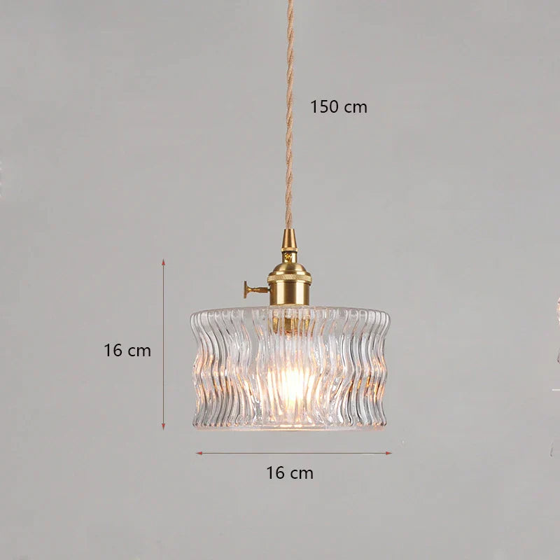 Scandinavian Glass Chandelier Lighting Modern Classic Decorative LED Pendant