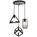 Vintage Industrial Pendant Light LED Ceiling Chandelier for Home Kitchen