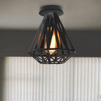 Iron Aisle Ceiling Lights: Industrial Nordic Vintage Kitchen Decor Ceiling Lamp
