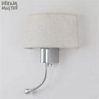 LED Industrial Gooseneck Wall Sconce for Bedroom Reading and Hotel