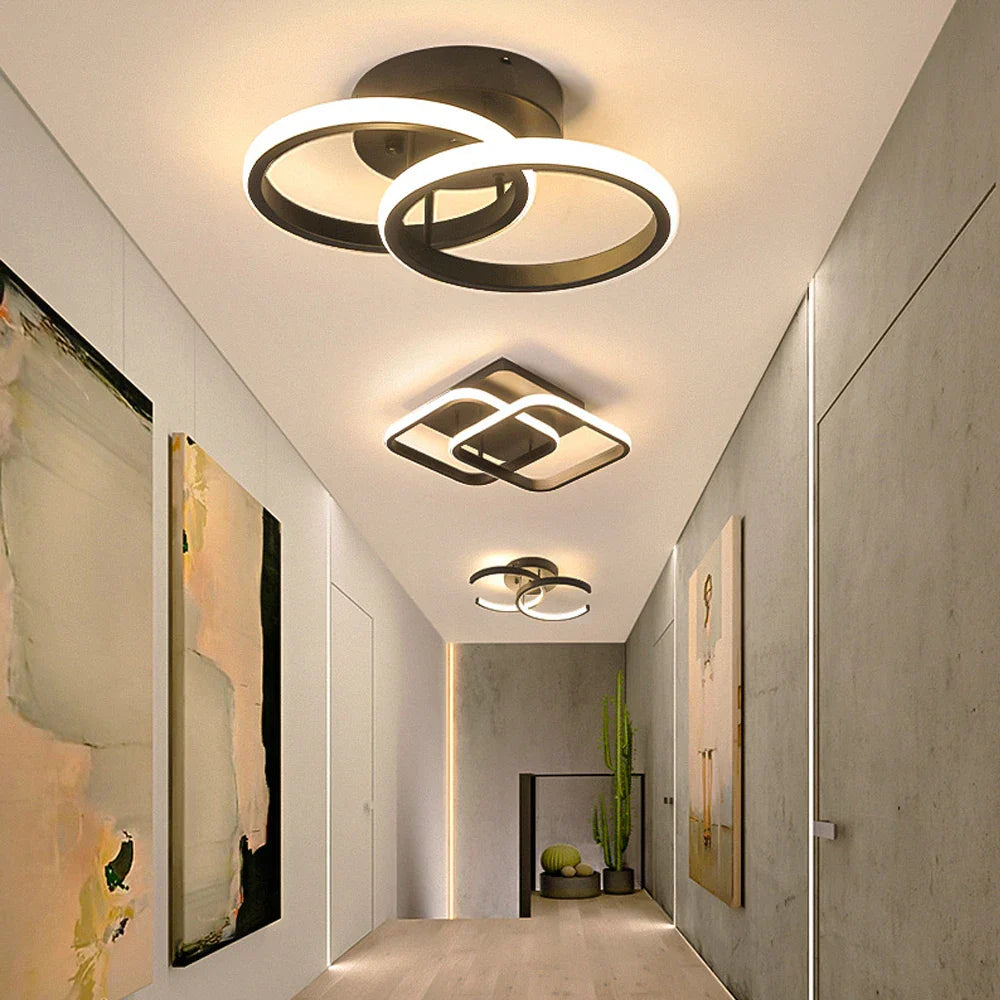 Modern LED Ceiling Lamp for Indoor Lighting Minimalist Chandelier