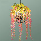 Green Plant Lighting Chandelier for Dining, Kitchen, Living Room