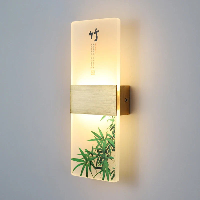 LED Square Wall Lamp: Modern Minimalist Indoor Lighting for Hotel, Restaurant, Corridor