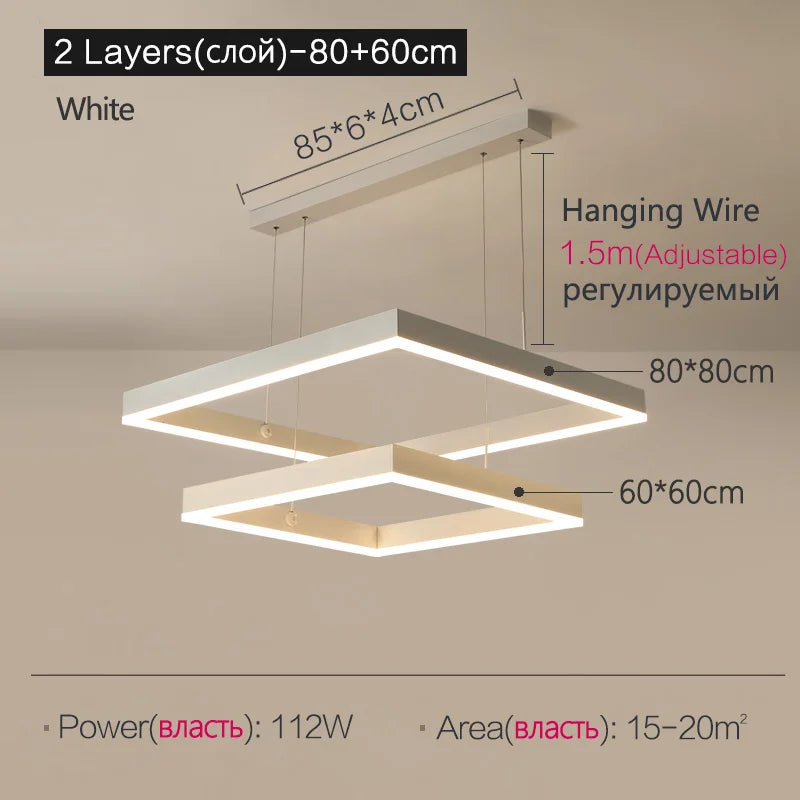 White Headlight Chandelier: Modern Nordic LED Dining Room Bedroom Lamp
