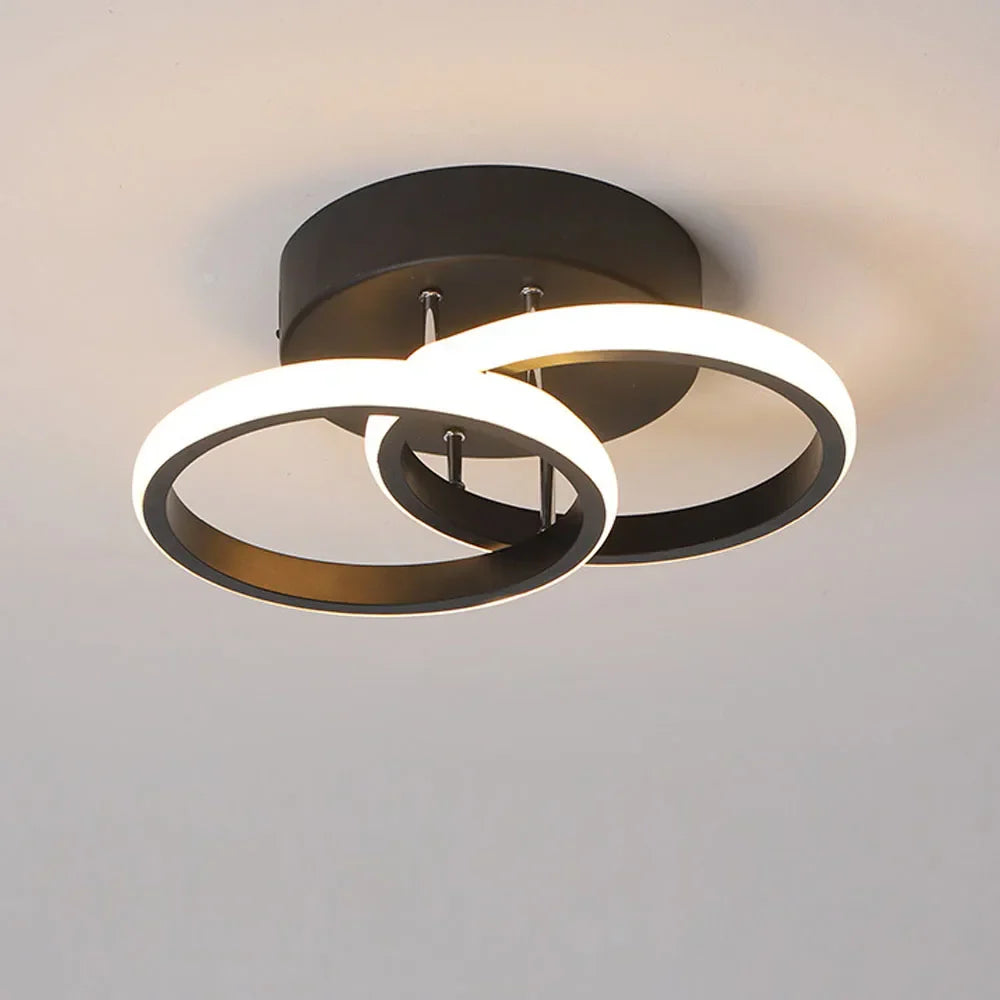 LED Ceiling Light: Modern Minimalist Nordic Home Chandelier Lighting for Living Room