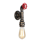 Vintage Industrial Water Pipe Wall Light for Home Cafe Decor - Afralia™