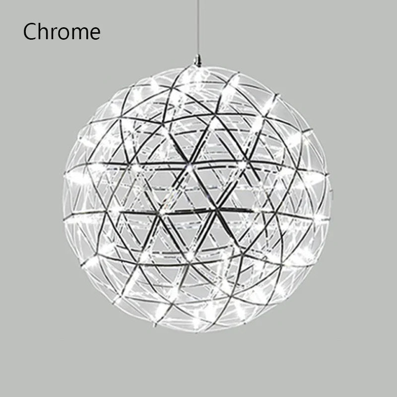 Gypsophila Sparkball Pendant Lights – Indoor Living Room Cafe Lighting Fixture