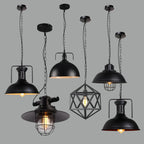 Loft Pendant Light Iron Chanderlier LED E27 Bar Living Room Decor