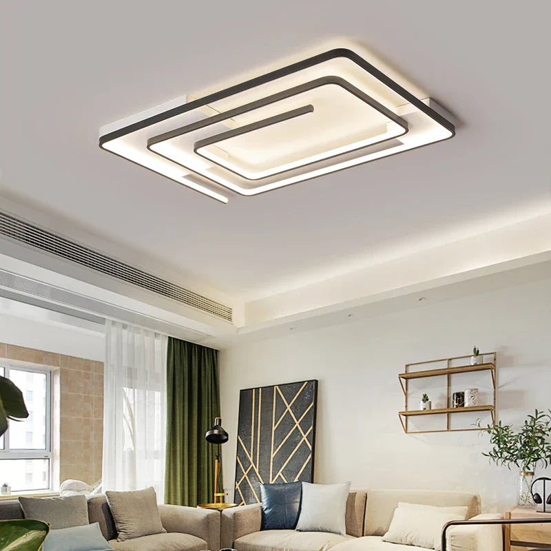 Modern LED Chandelier for Living Dining Bedroom Ceiling Decor Lighting