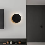 LED RGB Round Wall Lights: Acrylic Touch Sensitive, Remote Controlled Bedroom Indoor Decor